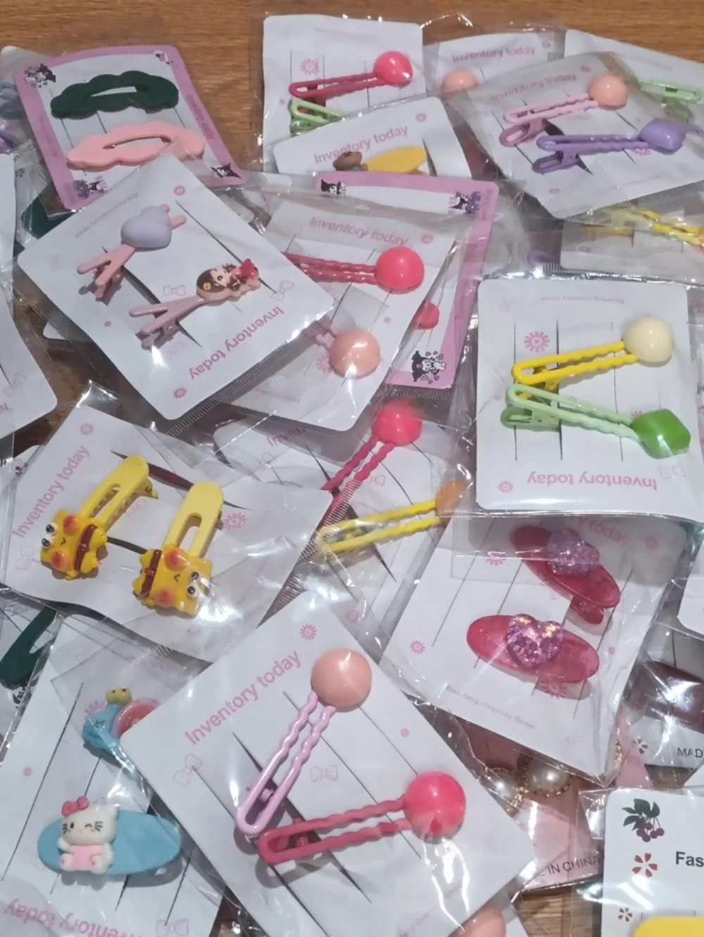 60 Piece Kids Hair Clip Bundle